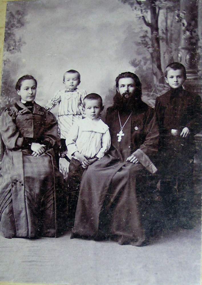 Священник Иоанн Виноградов. Фото из архива Г.Д. Мироновой-Сперанской
